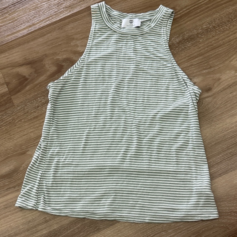 Striped Sleeveless Tank Top